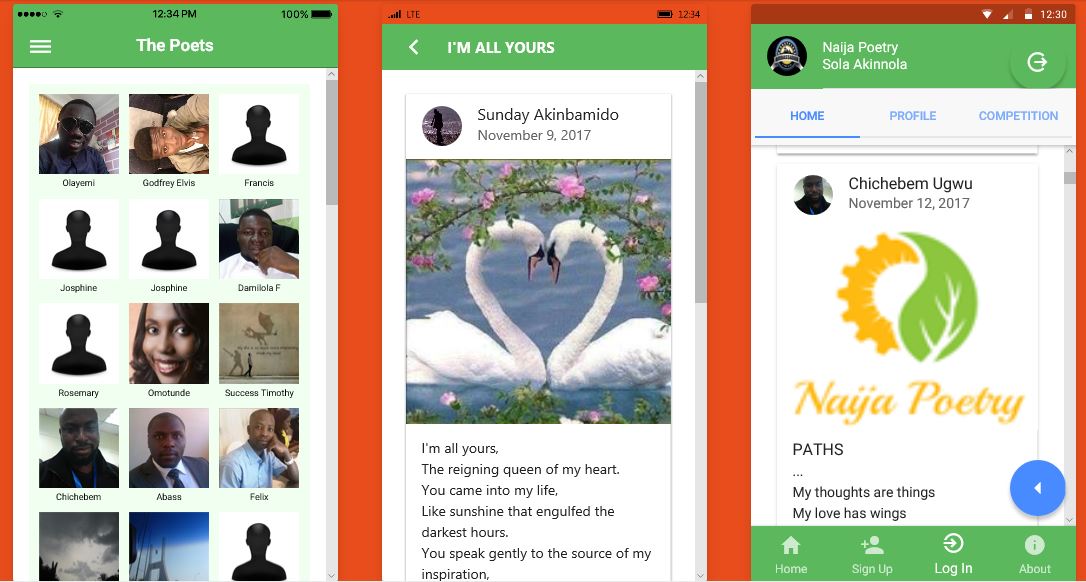 Naija Poetry Mobile App